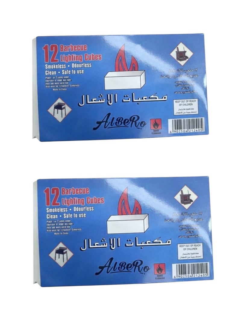 Barbecue Lighting Cubes – Smokeless & Odourless